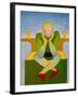 The King of All Frogs, 2007-Jan Groneberg-Framed Giclee Print