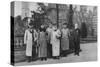 The King of Bavaria Visiting the Imperial German Army Headquarters, 1917-null-Stretched Canvas