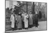 The King of Bavaria Visiting the Imperial German Army Headquarters, 1917-null-Mounted Giclee Print