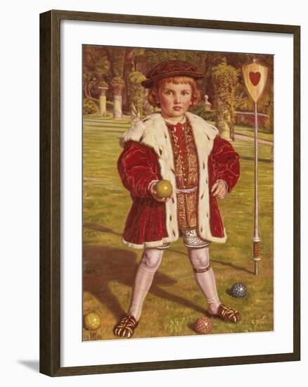 The King of Hearts-William Holman Hunt-Framed Giclee Print