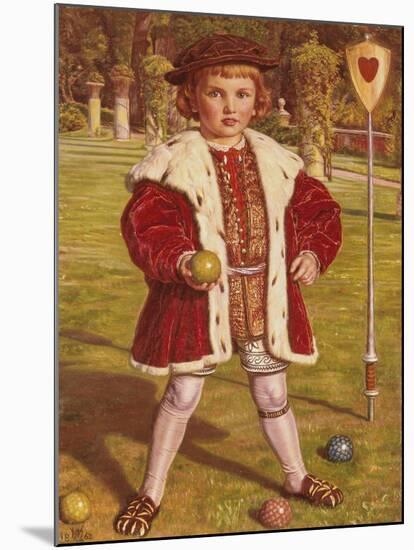 The King of Hearts-William Holman Hunt-Mounted Giclee Print