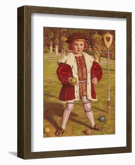 The King of Hearts-William Holman Hunt-Framed Premium Giclee Print