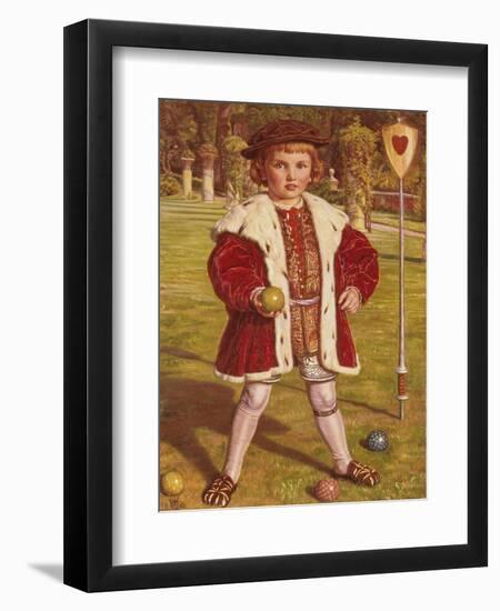 The King of Hearts-William Holman Hunt-Framed Premium Giclee Print