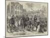 The King of Italy in Berlin, Review of the Guards-null-Mounted Giclee Print