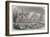 The King of Italy Laying the Foundation-Stone of the New Buildings in the Piazza Del Duomo-null-Framed Giclee Print