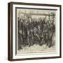 The King of Portugal Visiting HMS Challenger at Lisbon-Godefroy Durand-Framed Giclee Print