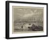 The King of Portugal Visiting the British Squadron at Lisbon-null-Framed Giclee Print