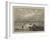 The King of Portugal Visiting the British Squadron at Lisbon-null-Framed Giclee Print