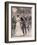 The King of Prussia at a Court Ball in 1862-Richard Caton Woodville II-Framed Giclee Print