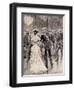 The King of Prussia at a Court Ball in 1862-Richard Caton Woodville II-Framed Giclee Print