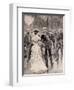 The King of Prussia at a Court Ball in 1862-Richard Caton Woodville II-Framed Giclee Print