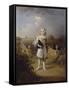 The King of Rome in the Tuileries Gardens (1811-1832)-Georges Rouget-Framed Stretched Canvas