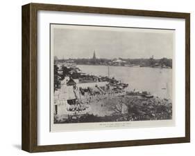 The King of Siam's Departure for Europe-null-Framed Giclee Print