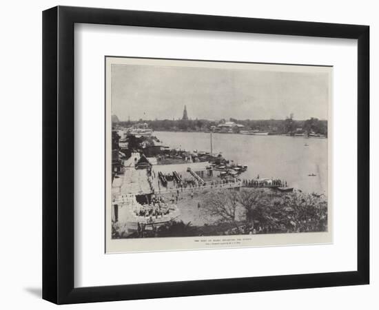 The King of Siam's Departure for Europe-null-Framed Giclee Print