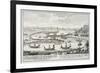 The King of Siam's Residence, from "Entwurf Einer Historischen Architektur"-Johann Bernhard Fischer Von Erlach-Framed Giclee Print