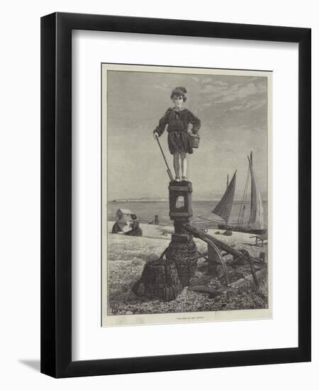 The King of the Castle-Henry Robert Robertson-Framed Giclee Print