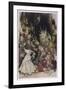 The King of the Trolls-Arthur Rackham-Framed Premium Giclee Print