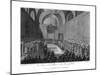The King on His Throne in the House of Lords, London, 1804-James Fittler-Mounted Giclee Print