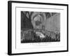 The King on His Throne in the House of Lords, London, 1804-James Fittler-Framed Giclee Print