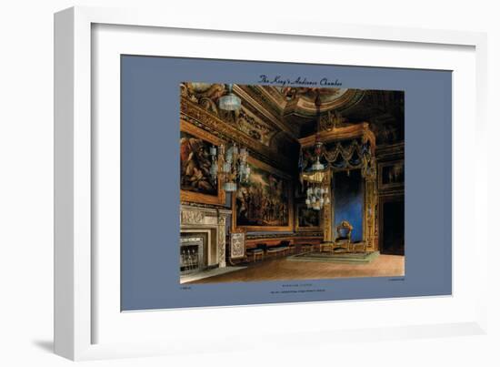 The King's Audience Chamber, Windsor Castle-C. Wild-Framed Art Print