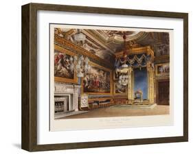 The King's Audience Chamber, Windsor Castle-T. Sutherland-Framed Giclee Print