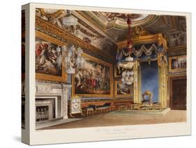 The King's Audience Chamber, Windsor Castle-T. Sutherland-Stretched Canvas