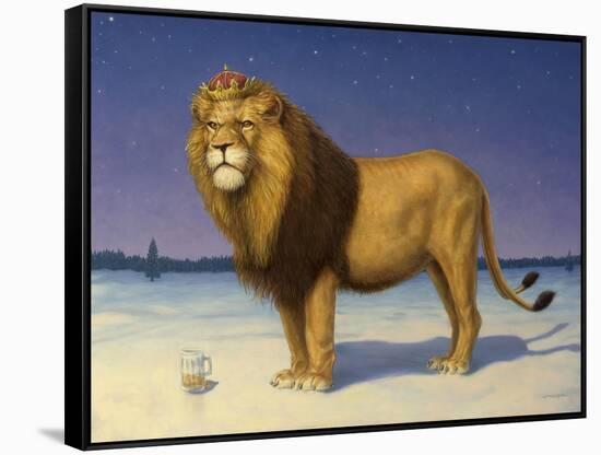 The King's Beer-James W. Johnson-Framed Stretched Canvas
