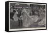 The King's Court at Buckingham Palace, their Majesties Leaving the Ballroom after the Presentations-Frank Craig-Framed Stretched Canvas