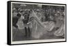 The King's Court at Buckingham Palace, their Majesties Leaving the Ballroom after the Presentations-Frank Craig-Framed Stretched Canvas