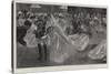 The King's Court at Buckingham Palace, their Majesties Leaving the Ballroom after the Presentations-Frank Craig-Stretched Canvas