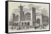 The King's-Cross Terminus of the Great Northern Railway-null-Framed Stretched Canvas
