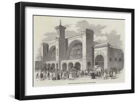 The King's-Cross Terminus of the Great Northern Railway-null-Framed Giclee Print