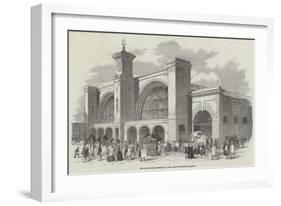 The King's-Cross Terminus of the Great Northern Railway-null-Framed Giclee Print