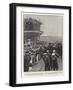 The King's Cruise, Enthusiastic Reception at Ramsey, Isle of Man-Henry Marriott Paget-Framed Giclee Print