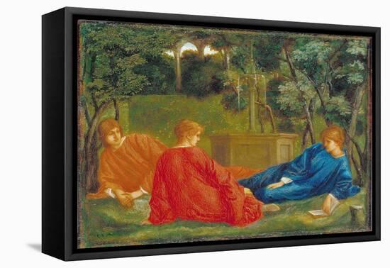 The King's Daughters, C.1875-Charles Fairfax Murray-Framed Stretched Canvas