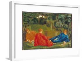 The King's Daughters, C.1875-Charles Fairfax Murray-Framed Giclee Print