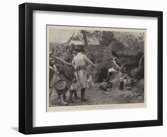 The King's Drum Shall Never Be Beaten for Rebels-George William Joy-Framed Giclee Print