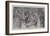 The King's First Court at Buckingham Palace, a Presentation-Sydney Prior Hall-Framed Giclee Print