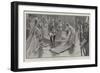 The King's First Court at Buckingham Palace, a Presentation-Sydney Prior Hall-Framed Giclee Print