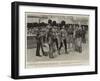 The King's Guard Landing at the South-Western Pier, East Cowes-Charles Edwin Fripp-Framed Giclee Print