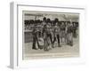 The King's Guard Landing at the South-Western Pier, East Cowes-Charles Edwin Fripp-Framed Giclee Print