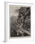 The King's Highway in Tibet-Robert Barnes-Framed Giclee Print