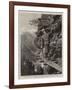 The King's Highway in Tibet-Robert Barnes-Framed Giclee Print