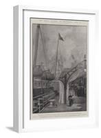 The King's Journey to Portsmouth, 15 July-Fred T. Jane-Framed Giclee Print