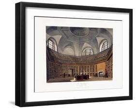 The King's Library, Buckingham House, 1818-Francis Phillip Stephanoff-Framed Giclee Print