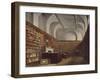 The King's Library, Buckingham House, Hand Coloured Plate from The History of Royal Palaces, 1819-William Henry Pyne-Framed Giclee Print