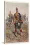 The King's (Liverpool Regiment) 10th (Scottish) Battalion-Richard Caton Woodville-Stretched Canvas