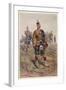 The King's (Liverpool Regiment) 10th (Scottish) Battalion-Richard Caton Woodville-Framed Art Print