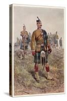 The King's (Liverpool Regiment) 10th (Scottish) Battalion-Richard Caton Woodville-Stretched Canvas