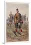 The King's (Liverpool Regiment) 10th (Scottish) Battalion-Richard Caton Woodville-Framed Art Print